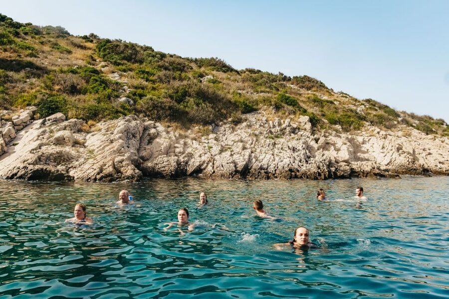 Split: Hvar, Pakleni, Brač & Šolta All-inclusive Tour - Life aboard the Summer Blues catamaran