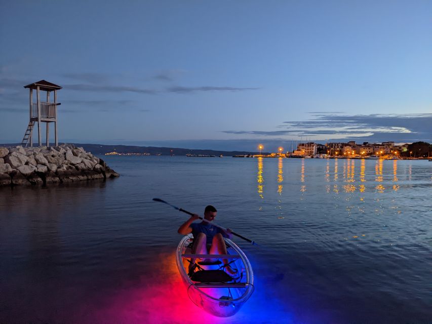 Split: Illuminated Evening Guided Kayaking Tour - Key points at a glance