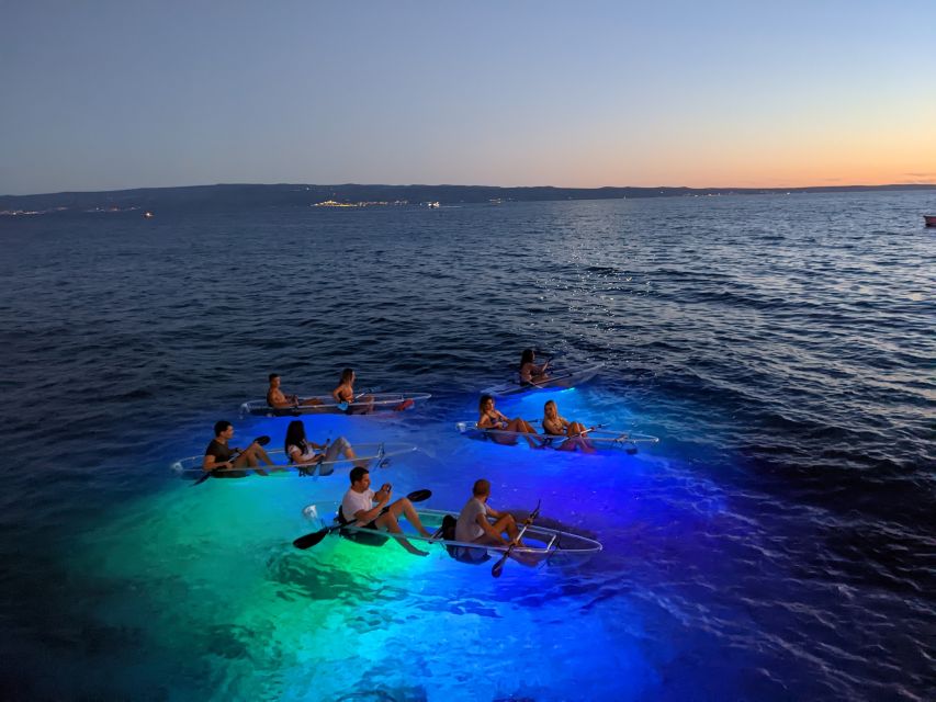 Split: Illuminated Evening Guided Kayaking Tour - Clothing, water, and comfort