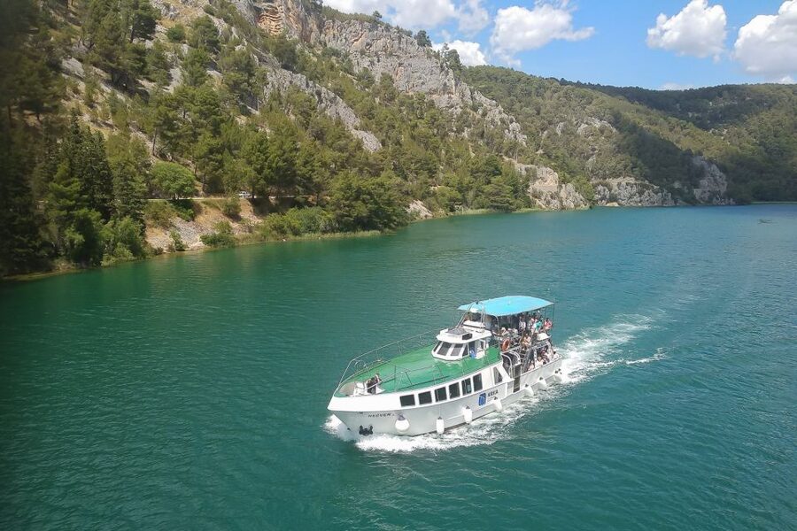 Split: Krka National Park Full-Day Tour with Wine Tasting - The boat ride to Skradin