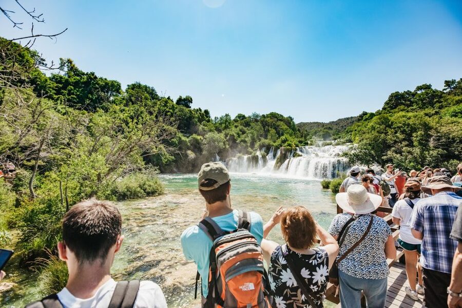 Split: Krka Waterfalls Trip with Boat Cruise and Swimming - Guides, Timing, and Group Feel