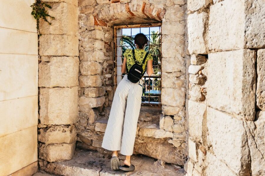 Split: Old Town and Diocletian Palace Walking Tour - The Peristyle, where the Roman plan still shows