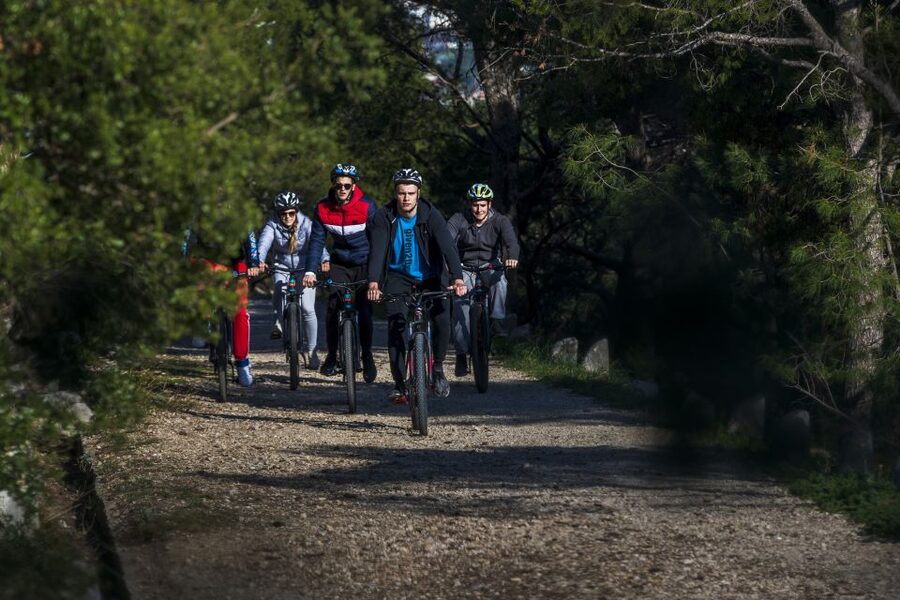 Split: Old Town Guided Bike Tour with Poljud Stadium - Marjan Forest Park and the City’s Quieter Side