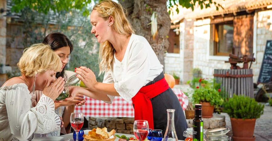 Split: Olive museum Klis with Olive Oil Tasting - Dalmatian herbs in the botanical collection
