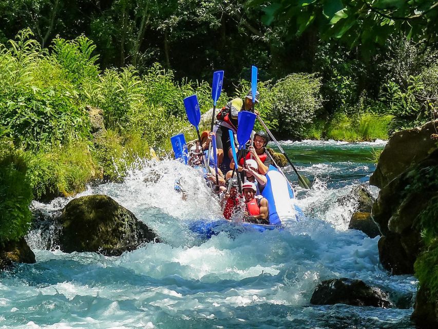 Split/Omiš: Cetina River Rafting with Cliff Jump & Swimming - A relaxed start on the Cetina River