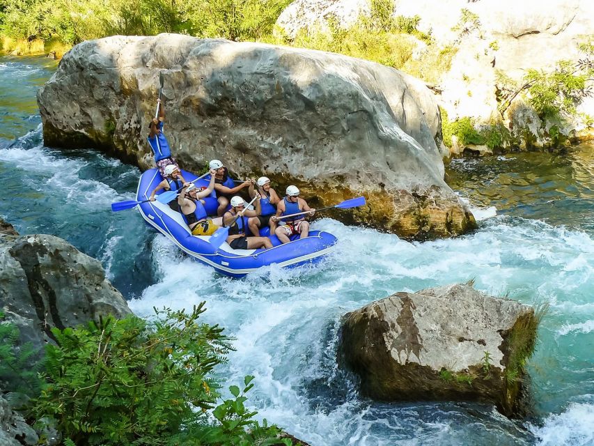 Split/Omiš: Cetina River Rafting with Cliff Jump & Swimming - What the class 2 and 3 rapids really feel like