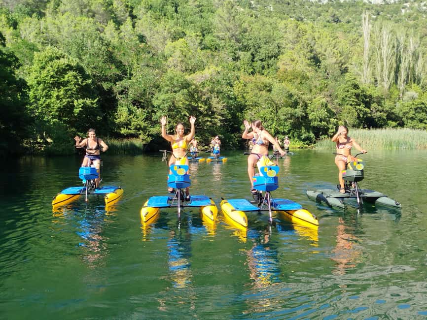 Split/Omiš: Cetina River Water Bike Safari - Starting 5 km from Omiš