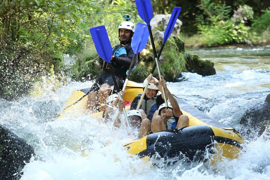 Split/Omiš: Rafting, Cliff Jumping, and Cave Tour - From Split or Omiš to the Cetina starting point