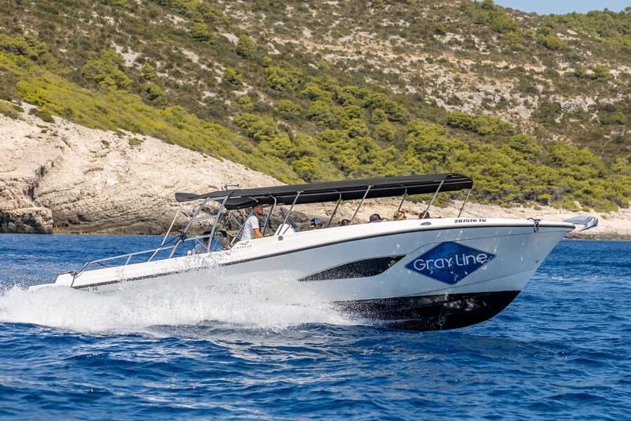 Split or Trogir: Blue Cave, Vis, and Hvar Speedboat Tour - Budikovac brings the swimming time