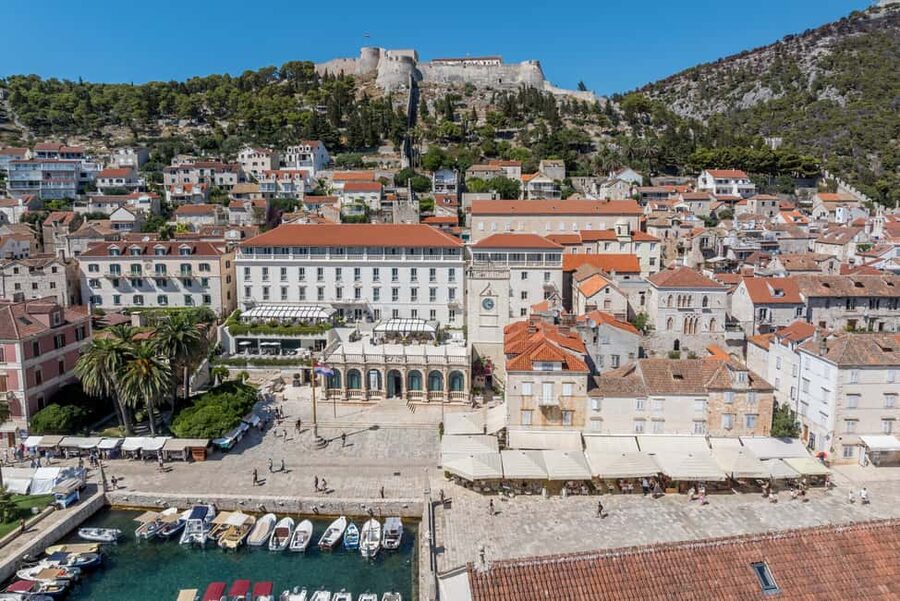 Split or Trogir: Blue Cave, Vis, and Hvar Speedboat Tour - Lunch and free time in the Pakleni Islands