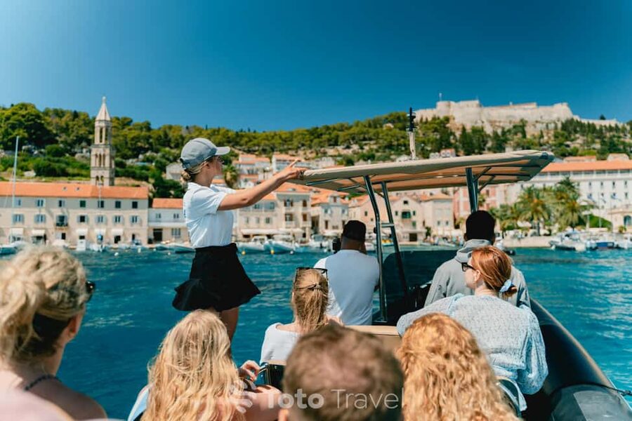 Split/Podstrana: Blue Cave, Hvar & 6 Islands Speedboat Trip - A panoramic ride past the Pakleni Islands