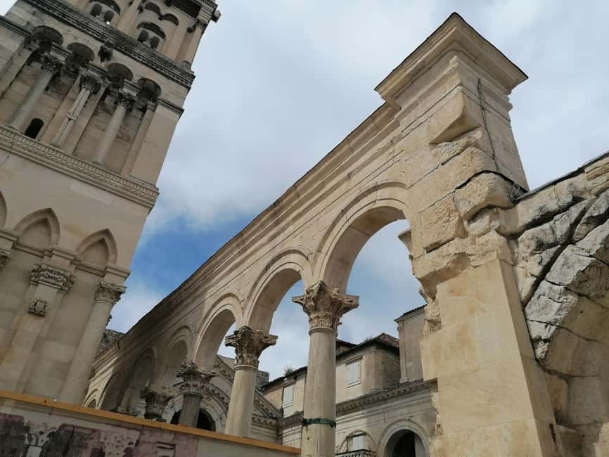 Split; Private Morning Walking Tour in Split - The palace cellars reveal the structure below