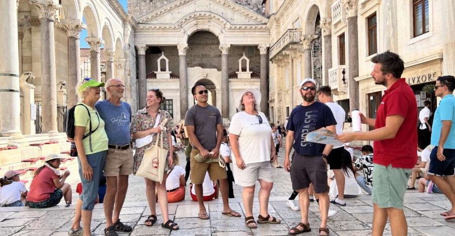 Split: Private Roman History & Market Tour - Entering Diocletian’s Palace Through the Golden Gates