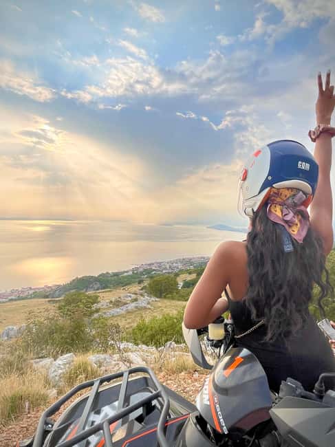Split: Quad Bike Tour with Sea, Mountain and River Views - From Split to Podstrana Mountain