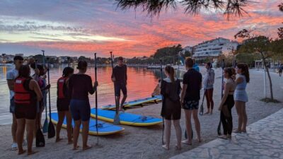 Split: Stand Up Paddleboard Night Glow Tour