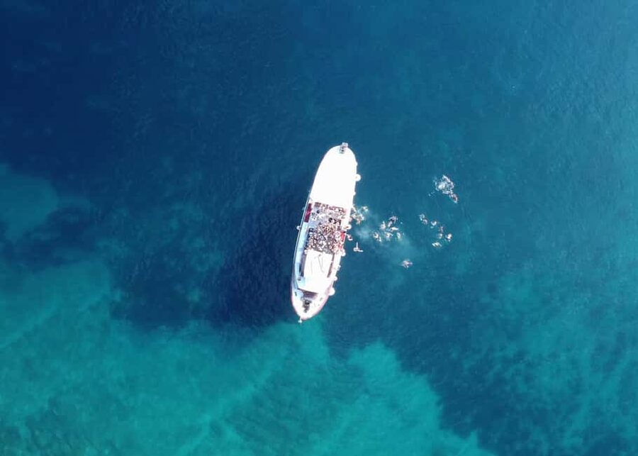 Split: Sunset Boat Party with Live DJs and Blue Lagoon Swim - The experience at a glance