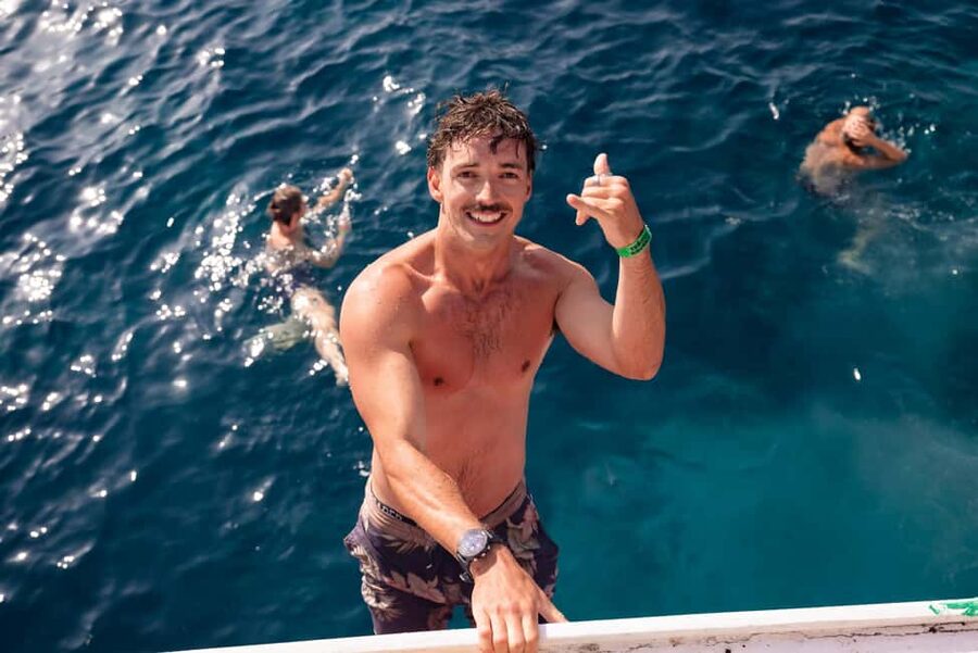 Split: Sunset Boat Party with Live DJs and Blue Lagoon Swim - The Blue Lagoon stop from 4:30 to 5:30 PM