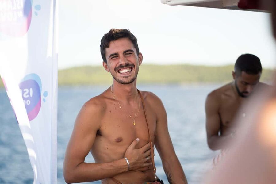 Split: Sunset Boat Party with Live DJs and Blue Lagoon Swim - Golden-hour music on the way back