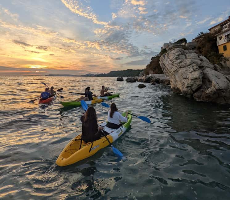 Split: Sunset Guided Kayaking Tour - Why Stobreč makes a better launch point than central Split