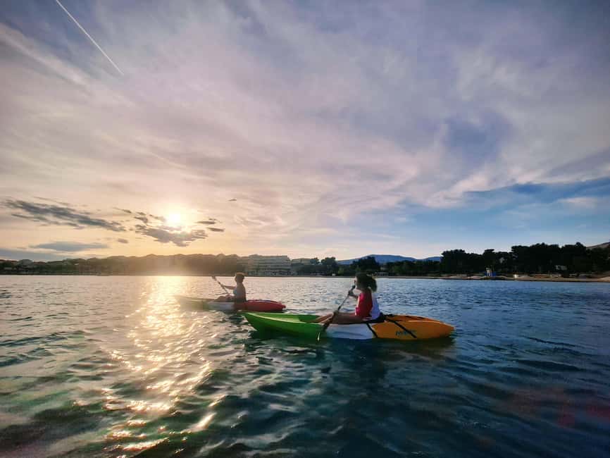 Split: Sunset Guided Kayaking Tour - From river to bay: the calmest part of the route