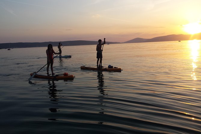 Split Sunset Stand Up Paddle Tour - Swimming and snorkeling breaks