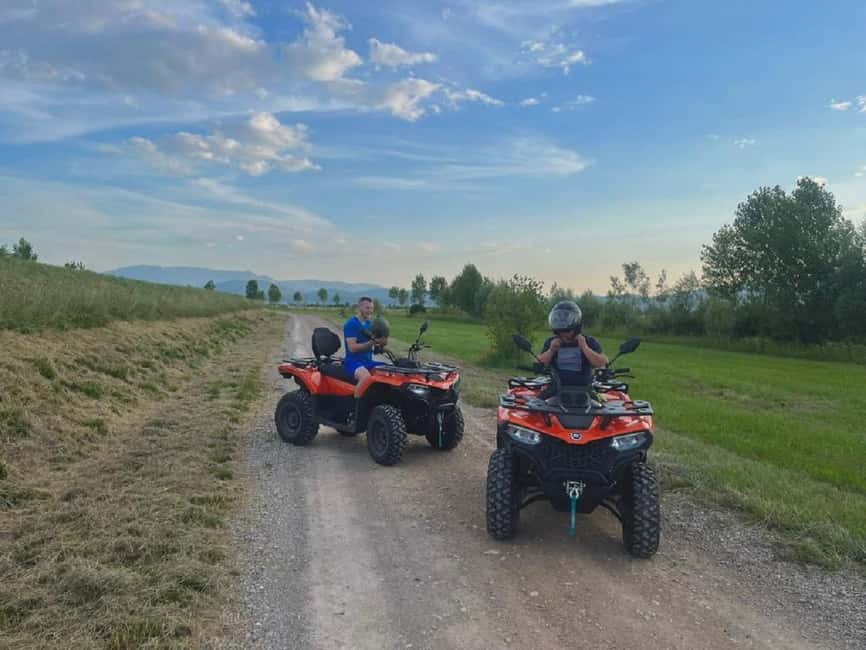 Split: Three Rivers Quad Tour with Swimming - A guide-led ride for beginners and families