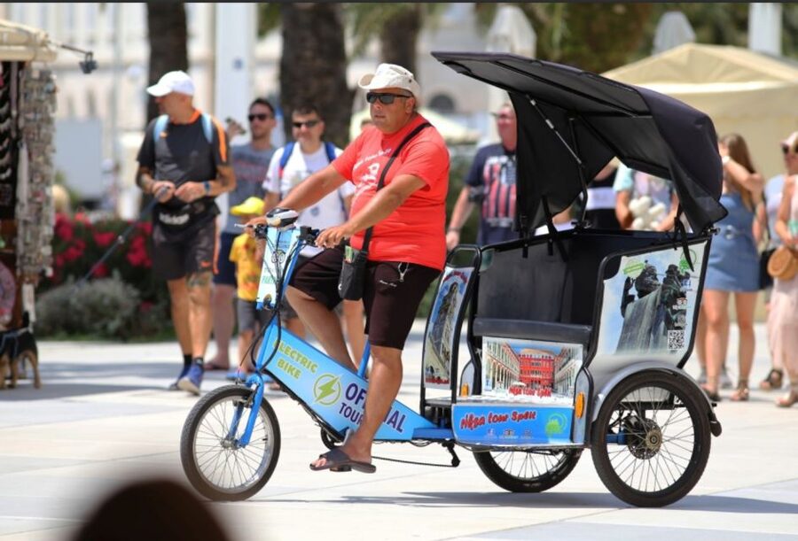 Split Tour in Private Electric Rickshaw - Matejuška gives the route a local harbor feel