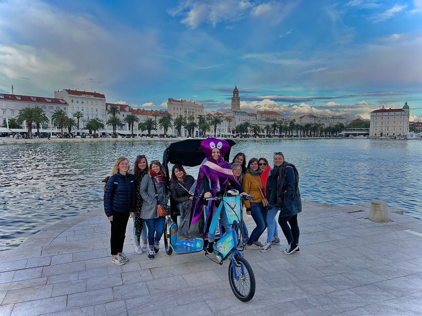 Split Tour in Private Electric Rickshaw - Sustipan and Obojena Beach slow things down