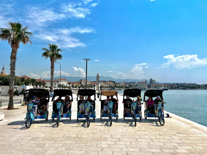 Split Tour in Private Electric Rickshaw - Starting at Obala Lazareta beside the palace