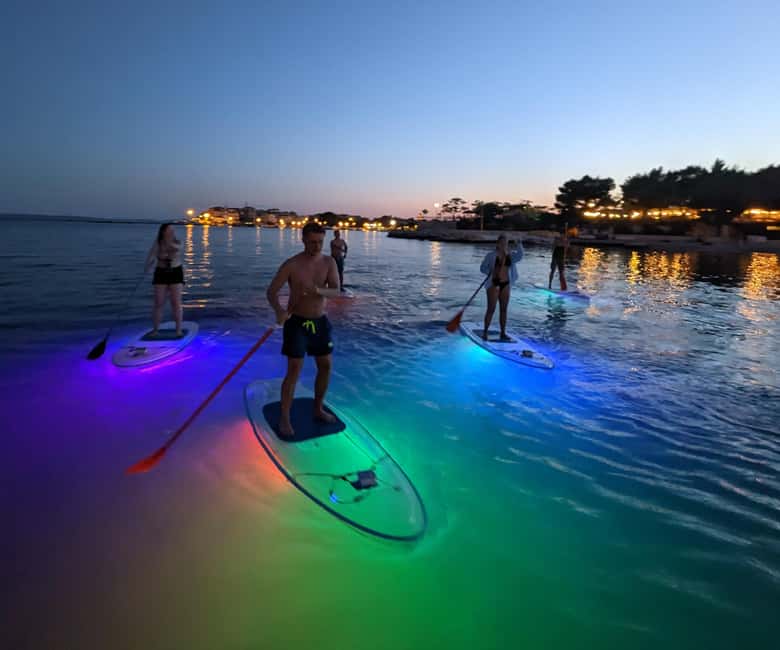 Split: Transparent SUP night Glow tour - Why this glowing paddle is different