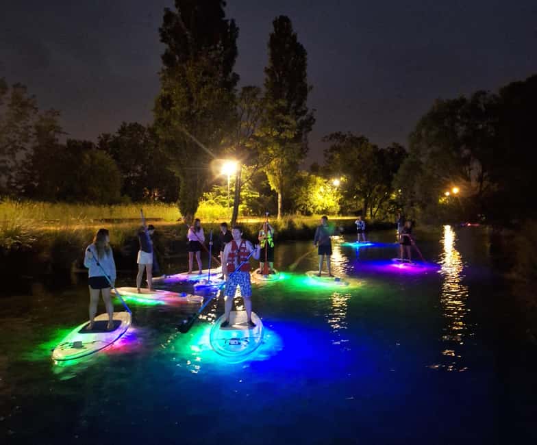 Split: Transparent SUP night Glow tour - The guides make the difference