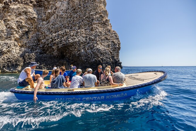 Split/Trogir: Blue Cave, Vis and Hvar Small Group Tour - The Blue Cave on Biševo: beautiful, but time is uncertain