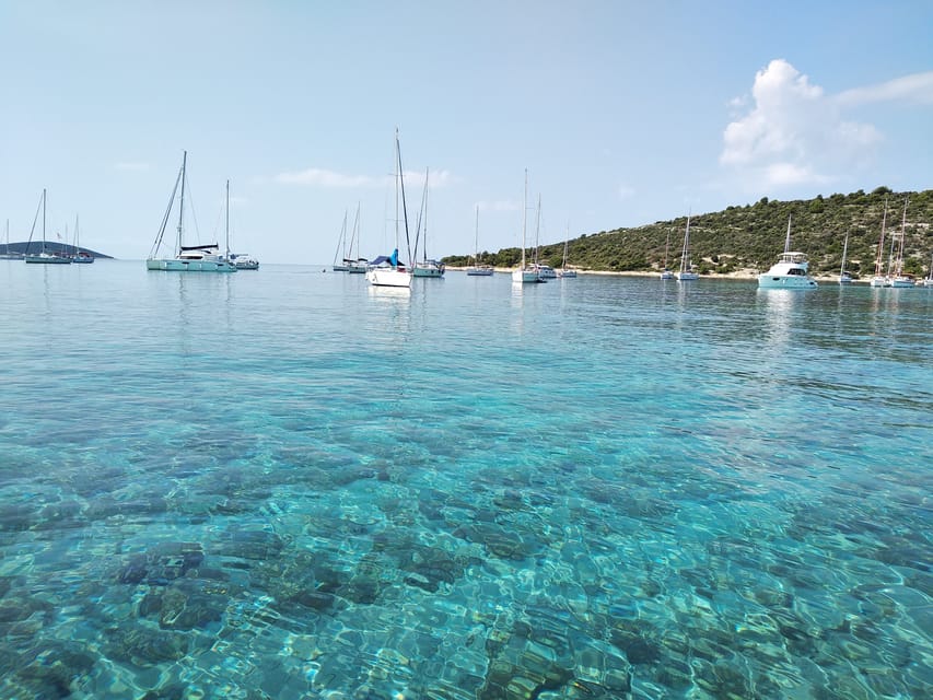 Split/Trogir: Half-Day(5 hours) 3-Island Speedboat Adventure - Blue Lagoon: your first 90 minutes in the water