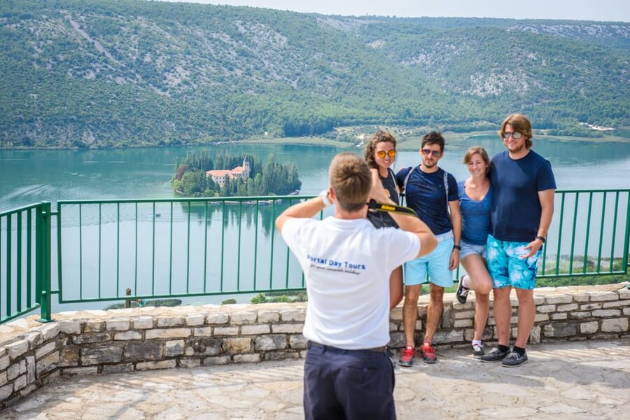 Split/Trogir: Krka National Park Day Trip & Boat to Skradin - The boat through the Krka river canyon