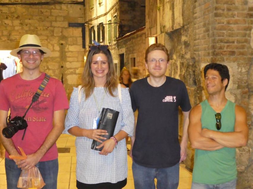Split - Walking in Khaleesi Footsteps in the City of Dragons - Meeting the guide beside Gregory of Nin’s big toe