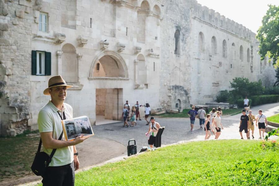 Split: Walking tour of Split with a 'Magister' of History - Diocletian’s Cellars and the palace’s original plan
