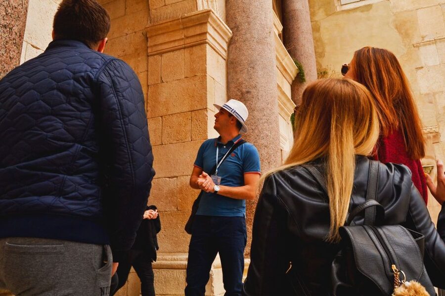 Split: Walking tour of Split with a 'Magister' of History - Peristyle, Vestibule, and the Roman heart of Split
