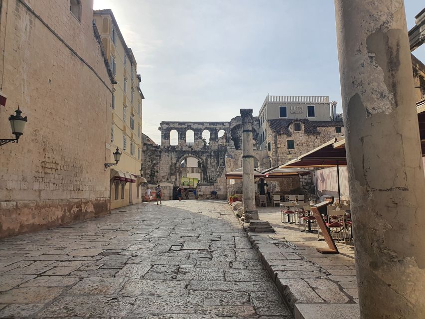 Split: Walking tour of Split with a 'Magister' of History - Silver Gate, Golden Gate, and the finish
