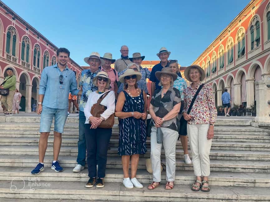 Split Walking Tour with History Professor - See the palace from below