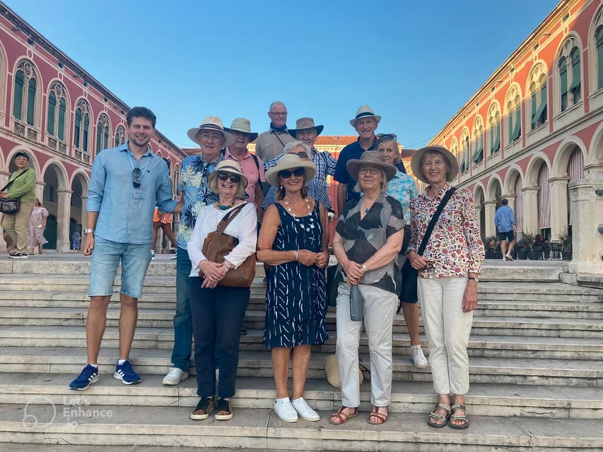 Split Walking Tour with History Professor - The Peristyle and Vestibule reveal imperial theater