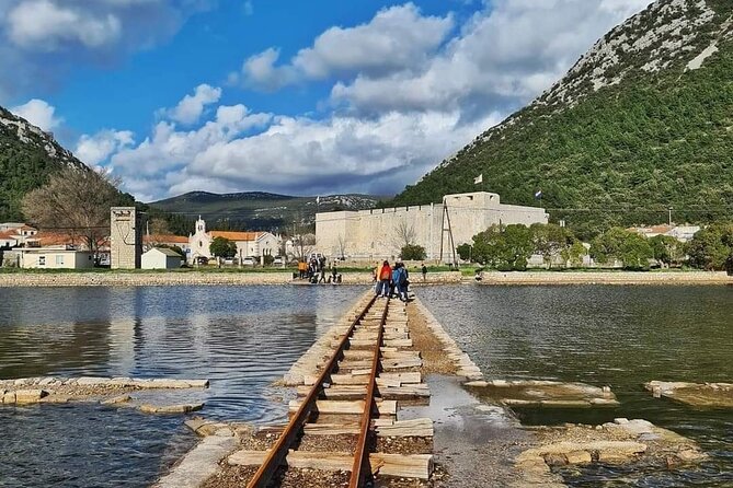 Ston Tour: City Walls, Saltworks, Wine & Adriatic Seafood - Ficović Family Farm for a longer seafood meal