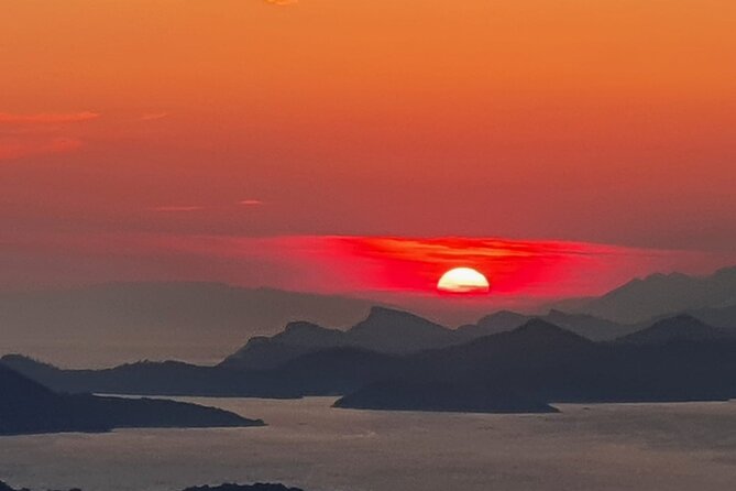 Sunset and Wine / Dubrovnik Sunset Tour and Premium Wine Tasting - Mount Srđ at sunset