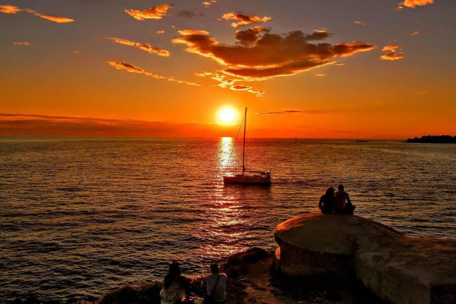Sunset Dolphin Cruise with Dinner – Medulin Archipelago - Dinner Served on Board