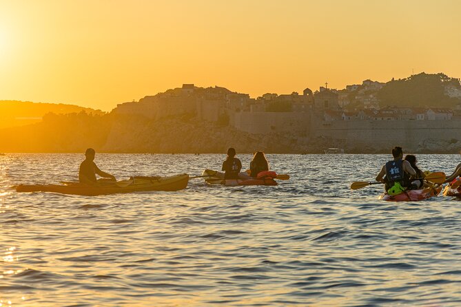 Sunset Kayaking from Lopud island - Heading toward Lopud’s outer cliffs