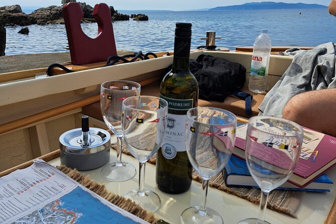 Sunset Ride Opatija on Madonnina Boat Tour - Entering the port of Volosko