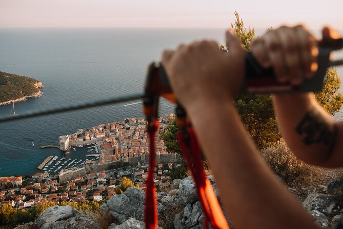 Sunset Zipline Dubrovnik Experience - Sunset wine turns the finish into an event