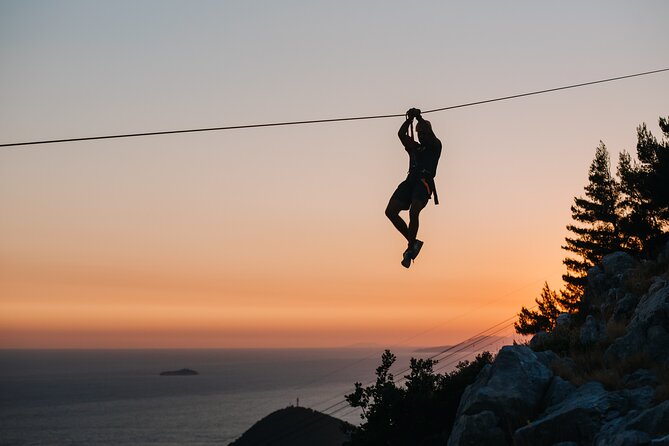 Sunset Zipline Dubrovnik Experience - Two lines, four rides, and a city below