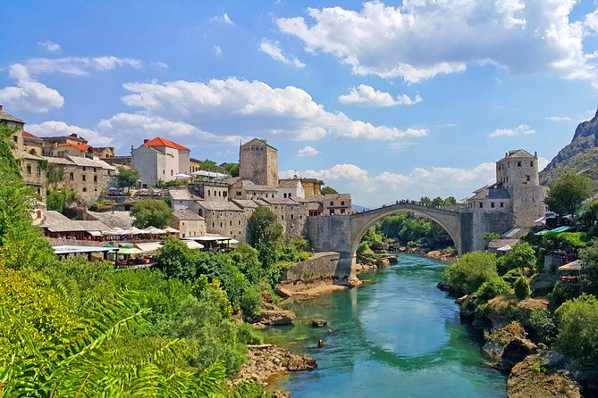TOP OFFER: Dubrovnik to Split via Ston, Počitelj, Mostar, Kravica - Kravica Waterfalls for a swim or a final nature stop