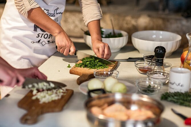 Traditional Cooking Class in Dubrovnik Countryside - The meal, wine, and homemade farm products