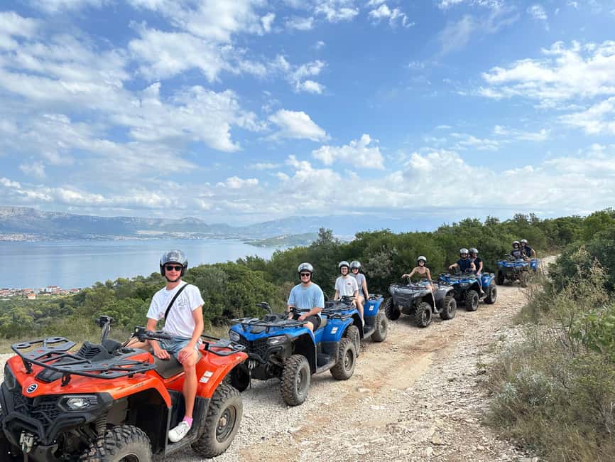 Trogir, Žedno: Čiovo Island 100% Off-Road Quad ATV Tour - Practical advice for a smoother outing